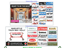Tablet Screenshot of journaux.marocaffiches.com